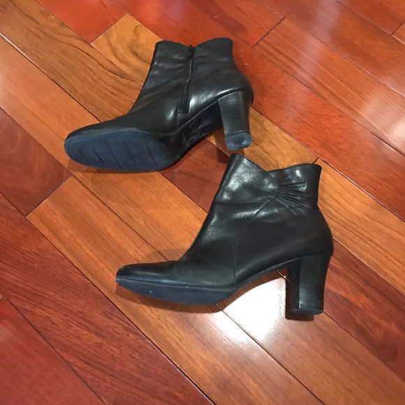 Black Ankle High Boot - Picture 3 of 4